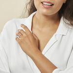 Bague Solitaire Hemera Or Blanc Diamant - Bagues solitaires Femme | Histoire d&rsquo;Or