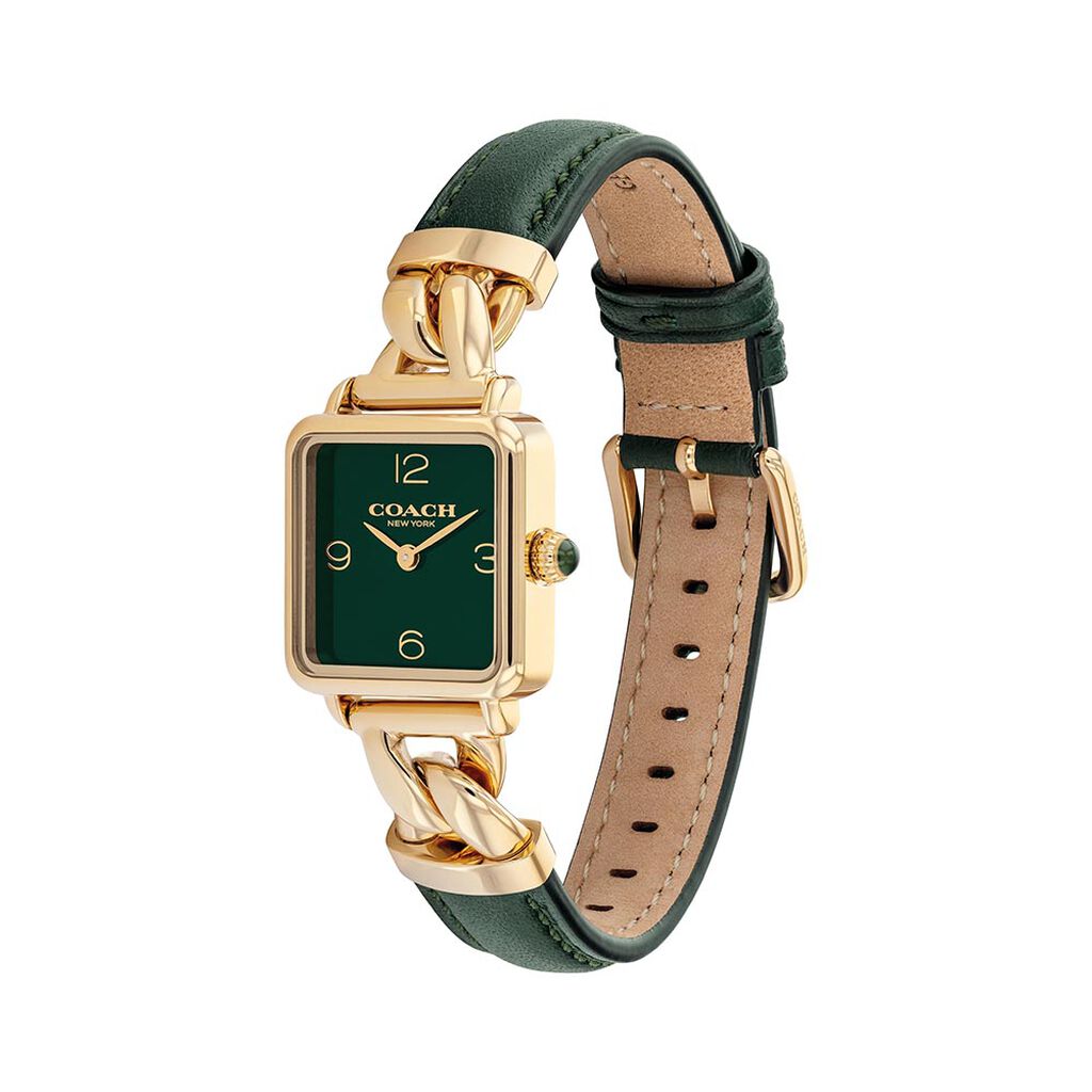 Montre Coach Cass Vert - Id&eacute;es cadeaux Femme | Histoire d&rsquo;Or