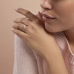 Bague Maiwen Argent Blanc Oxyde De Zirconium - Bagues solitaires Femme | Histoire d&rsquo;Or