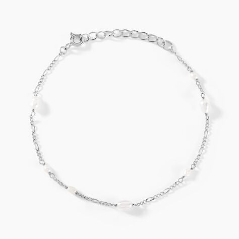 Bracelet Onassis Argent Blanc Perle De Culture - Bracelets Femme | Histoire d’Or