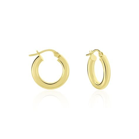 Créoles Ajania Or Jaune - Boucles d'oreilles créoles Femme | Histoire d’Or