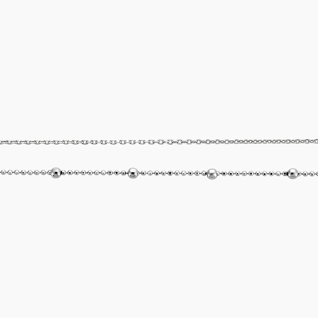 Bracelet Hayda Argent Blanc - Bracelets Femme | Histoire d&rsquo;Or