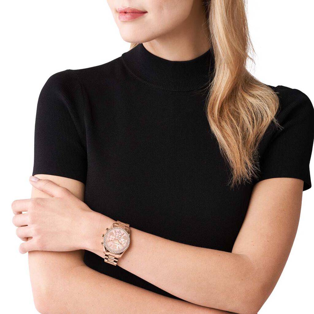 Montre Michael Kors Lexington Rose - Montres Femme | Histoire d’Or