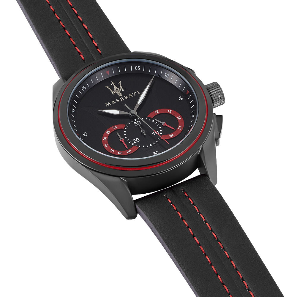 Montre maserati traguardo noir clearance