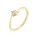 Bague Lysia Or Jaune Diamant - Bagues avec pierre Femme | Histoire d’Or