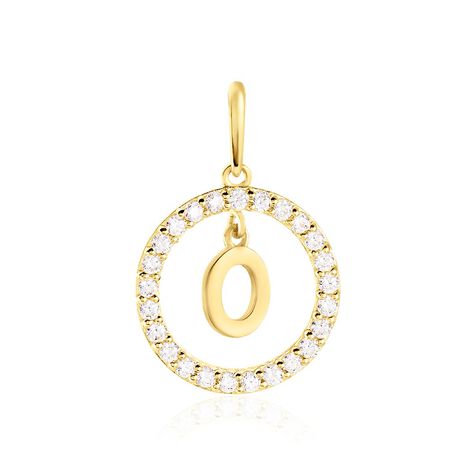 Pendentif Gabe Or Jaune Oxyde De Zirconium - Pendentifs Femme | Histoire d’Or