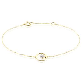 Bracelet Or Jaune Theda Diamants - Bracelets Femme | Histoire d’Or
