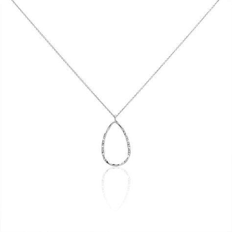 Collier Argent Blanc Camulos - Colliers fantaisie Femme | Histoire d&rsquo;Or