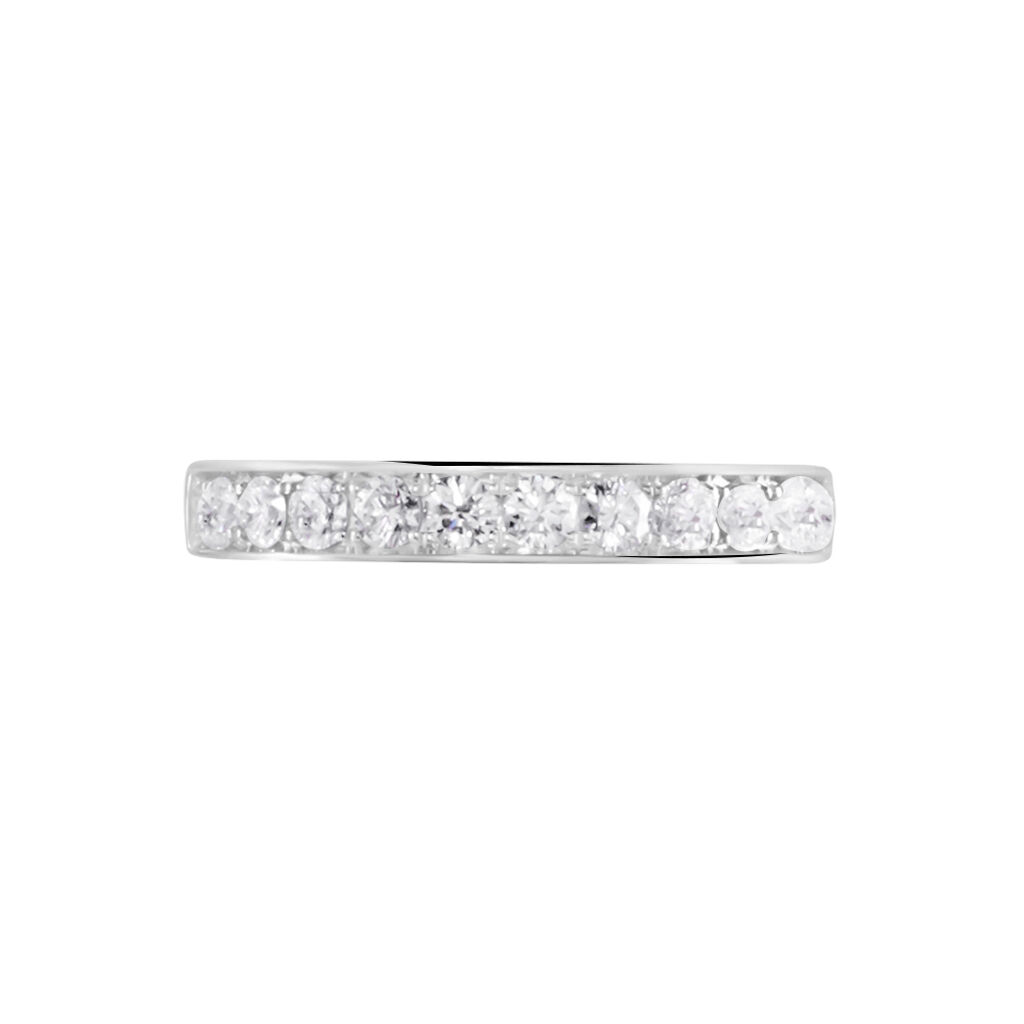 Alliance Rhea Or Blanc Diamant - Alliances Femme | Histoire d’Or