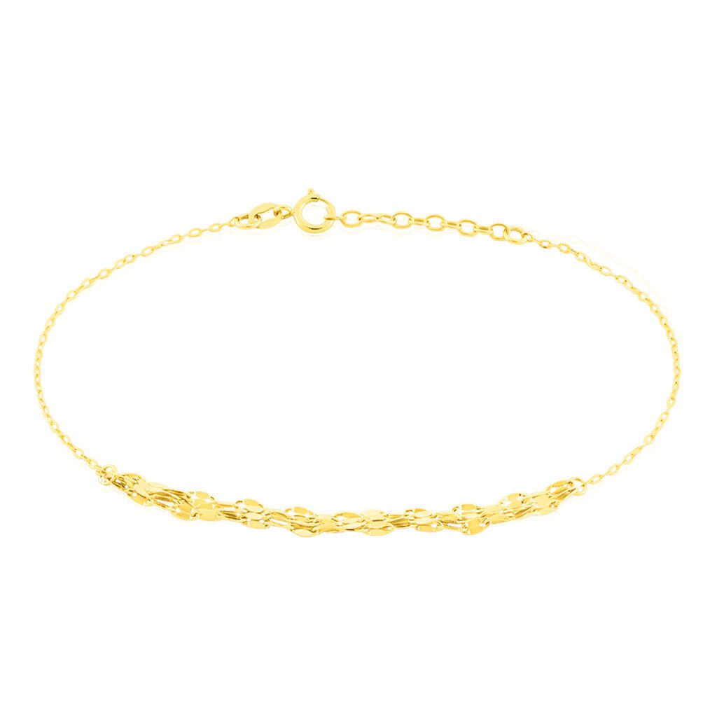 Bracelet Clareto Or Jaune - Bracelets Femme | Histoire d&rsquo;Or