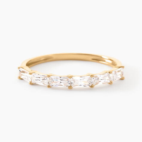 Bague Ilean Or Jaune Oxyde De Zirconium - Bagues avec pierre Femme | Histoire d&rsquo;Or
