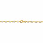 Collier Carlo Or Bicolore Maille Marine Ronde - Chaines Femme | Histoire d&rsquo;Or