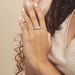 Bague Marilyn Argent Blanc Oxyde De Zirconium - Bagues solitaires Femme | Histoire d’Or