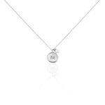 Collier Argent Glad Perle De Culture Oxydes De Zirconium - Colliers fantaisie Femme | Histoire d&rsquo;Or