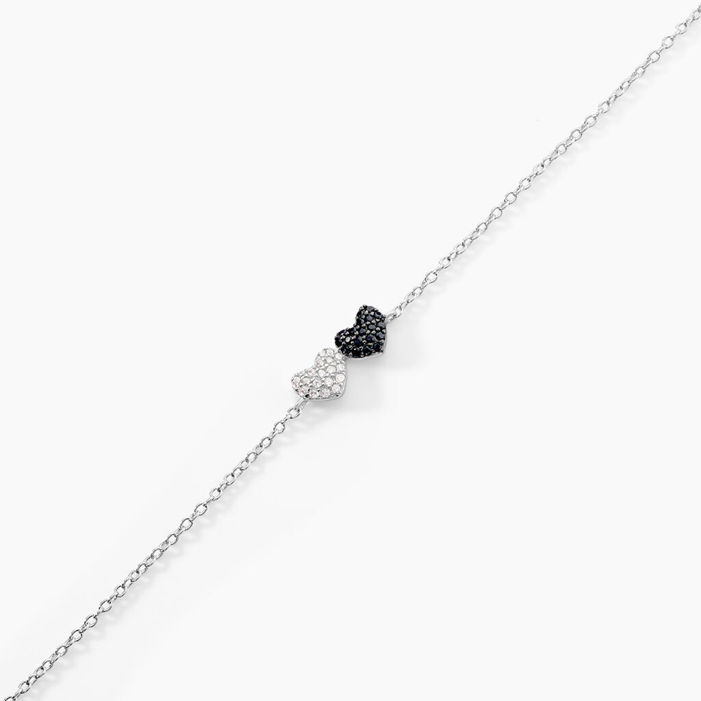 Bracelet Clementine Argent Blanc Oxyde De Zirconium - Bracelets Femme | Histoire d’Or