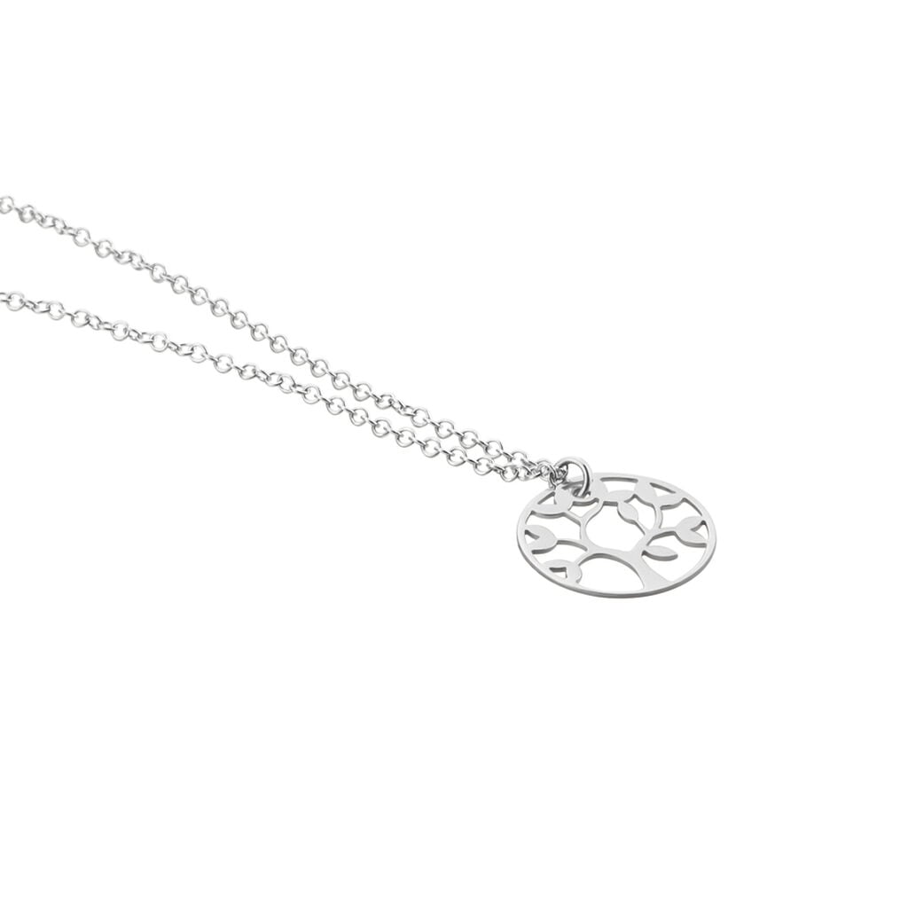 Collier Argent Blanc Boriennus - Colliers fantaisie Femme | Histoire d&rsquo;Or