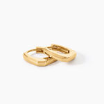 Cr&eacute;oles Elpidius Or Jaune - Boucles d'oreilles cr&eacute;oles Femme | Histoire d&rsquo;Or