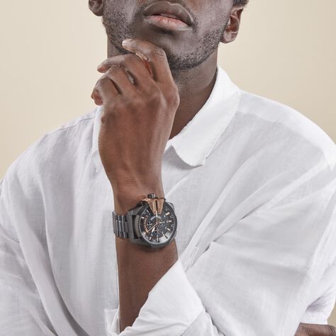 Montre Diesel Mega Chief Noir - Montres Homme | Histoire d’Or