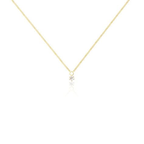 Collier Samantha Or Jaune Diamant - Colliers Femme | Histoire d&rsquo;Or