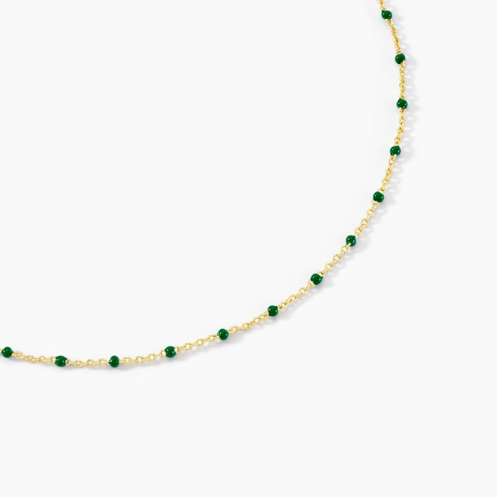 Collier Argent Dore Polka - Colliers fantaisie Femme | Histoire d’Or