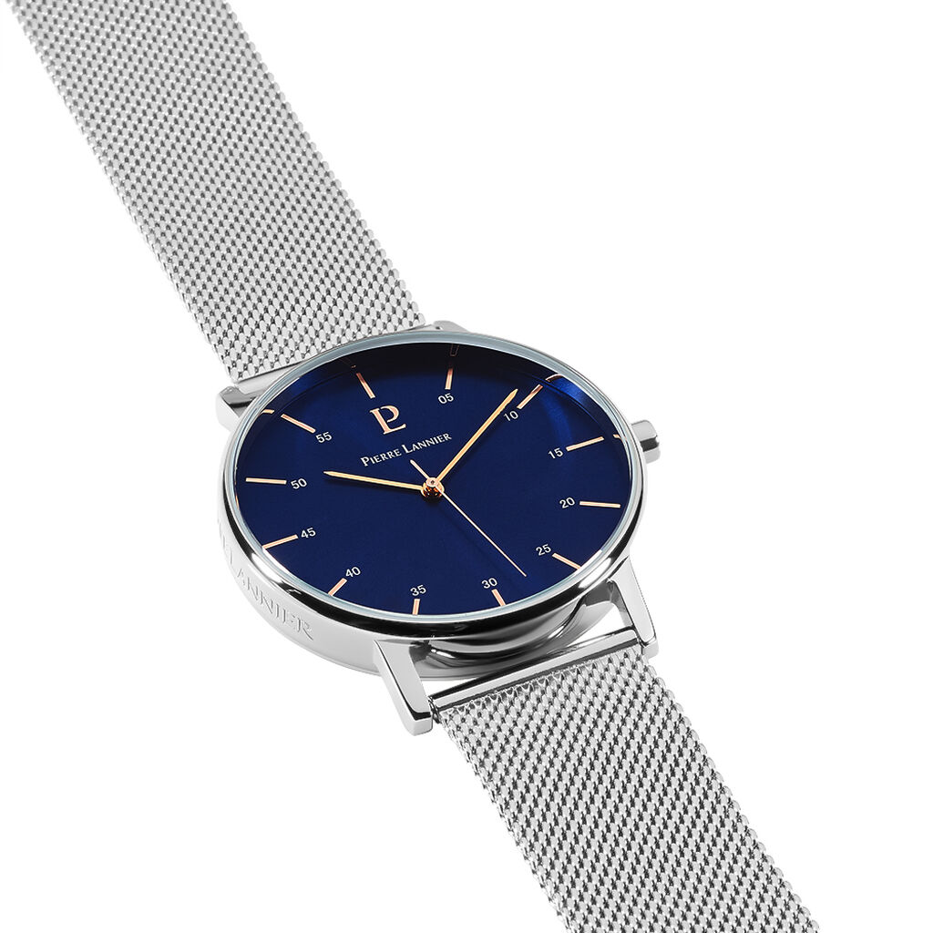 Montre Pierre Lannier Collection Cityline Bleu - Montres Homme | Histoire d’Or