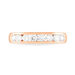 Alliance Giulia Or Rose Diamant - Alliances Femme | Histoire d’Or