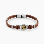 Bracelet Paulette Acier Blanc - Bracelets cordon Homme | Histoire d&rsquo;Or