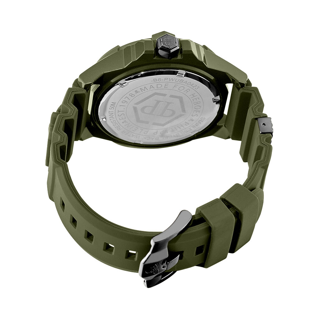 Montre Philipp Plein The Skull Ecoceramic Noir - Montres Homme | Histoire d&rsquo;Or