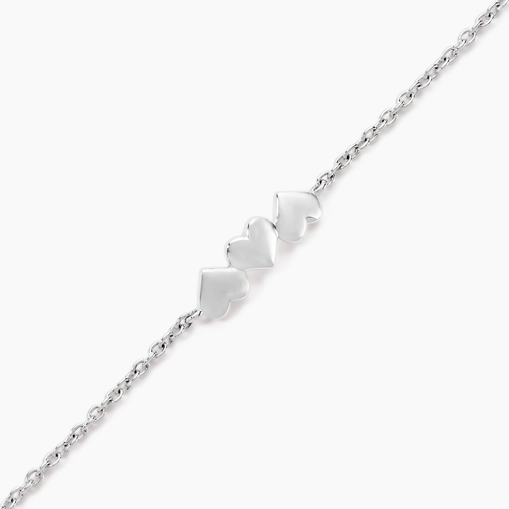 Bracelet Te Amo Argent Blanc - F&ecirc;te des m&egrave;res Femme | Histoire d&rsquo;Or