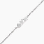 Bracelet Te Amo Argent Blanc - F&ecirc;te des m&egrave;res Femme | Histoire d&rsquo;Or