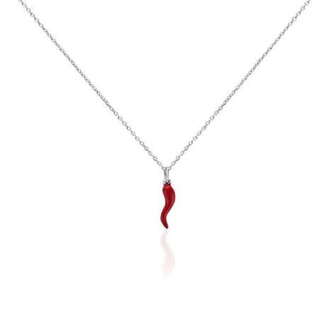 Collier Cornucopia Argent Blanc - Sautoirs Femme | Histoire d&rsquo;Or