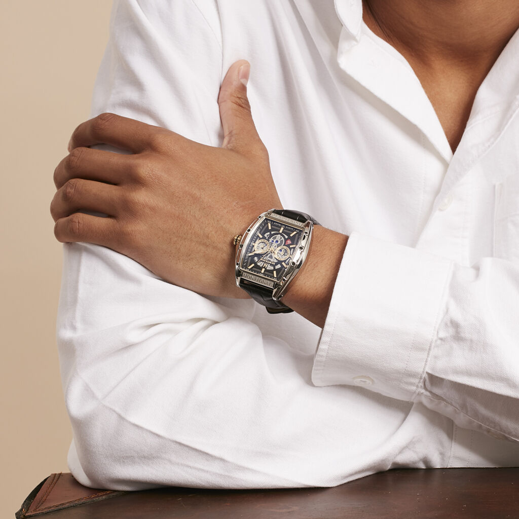 Montre Montignac Noir - Montres Homme | Histoire d’Or