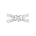 Bague Solitaire Arnalia Or Blanc Oxyde De Zirconium - Bagues solitaires Femme | Histoire d’Or