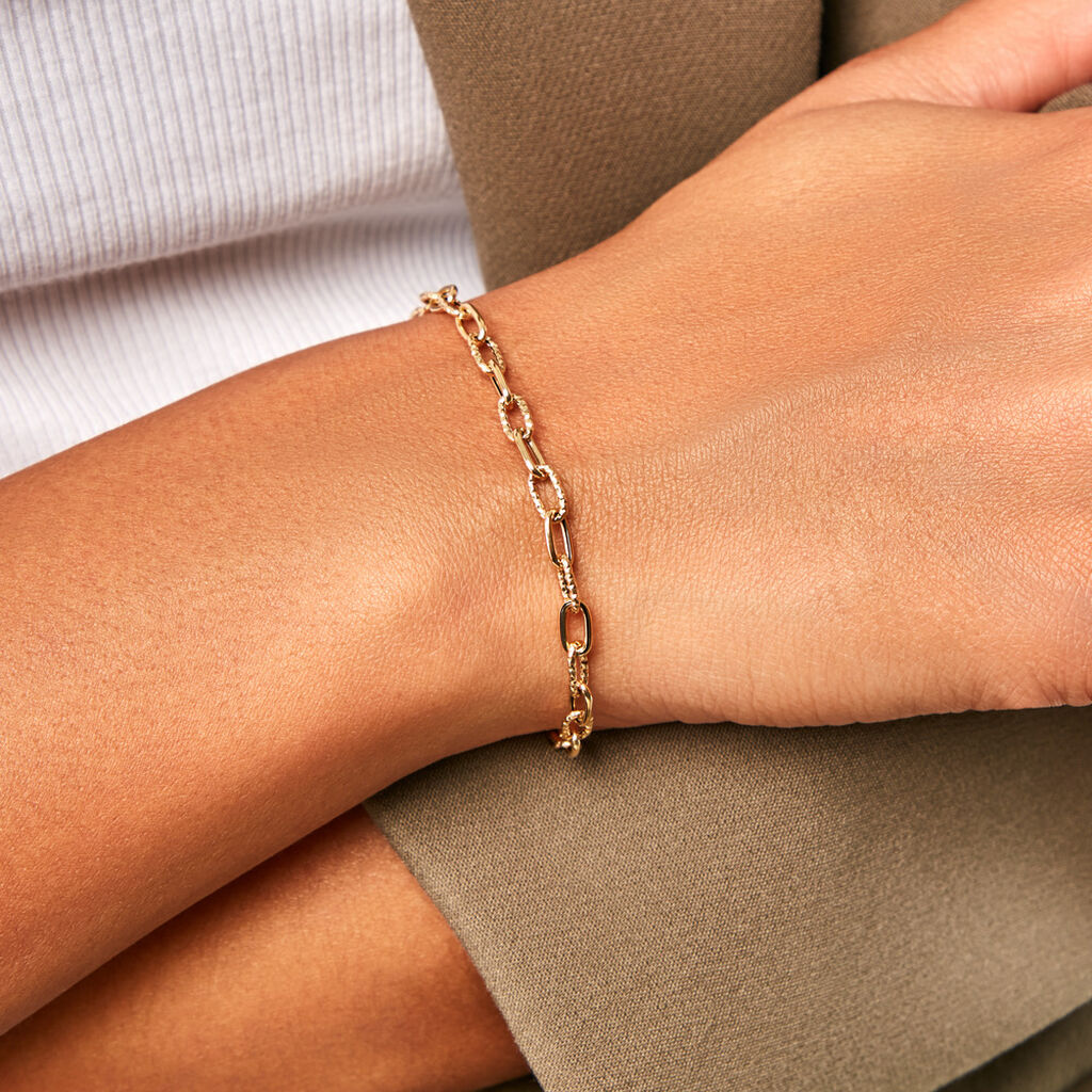 Bracelet Manlio Or Jaune - Bracelets Femme | Histoire d’Or