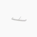 Bijoux D'Oreilles Magma Argent Blanc Oxyde De Zirconium - Boucles d'oreilles fantaisie Femme | Histoire d&rsquo;Or