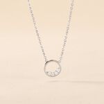 Collier Argent Vivence Oxydes De Zirconium - F&ecirc;te des m&egrave;res Femme | Histoire d&rsquo;Or