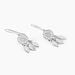 Boucles D'oreilles Pendantes Ida Argent Blanc - Boucles d'oreilles fantaisie Femme | Histoire d’Or