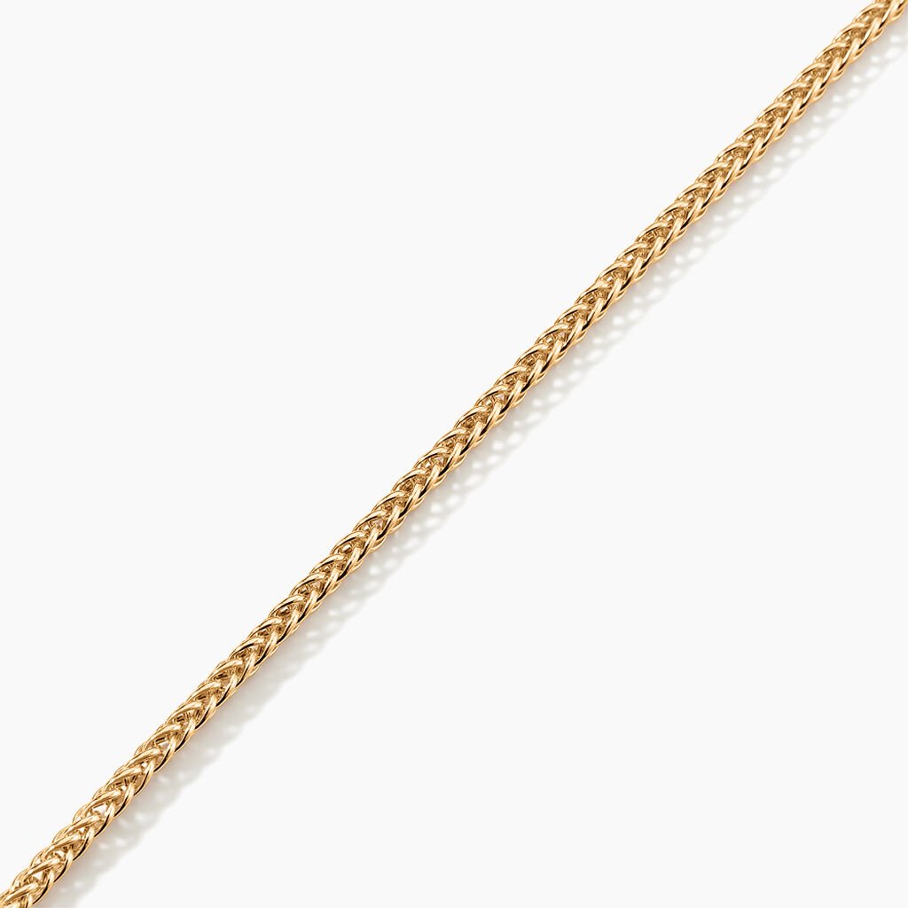 Bracelet Jany Maille Palmier Or Jaune - Bracelets cha&icirc;ne Femme | Histoire d&rsquo;Or