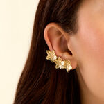 Bijoux D'Oreilles Barbade Acier Jaune - Boucles d'oreilles fantaisie Femme | Histoire d&rsquo;Or