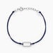 Bracelet Infini Pop Argent Blanc - Bracelets cordon Famille | Histoire d’Or