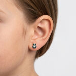 Boucles D'oreilles Puces Ourson Or Jaune - Clous d'oreilles Enfant | Histoire d&rsquo;Or