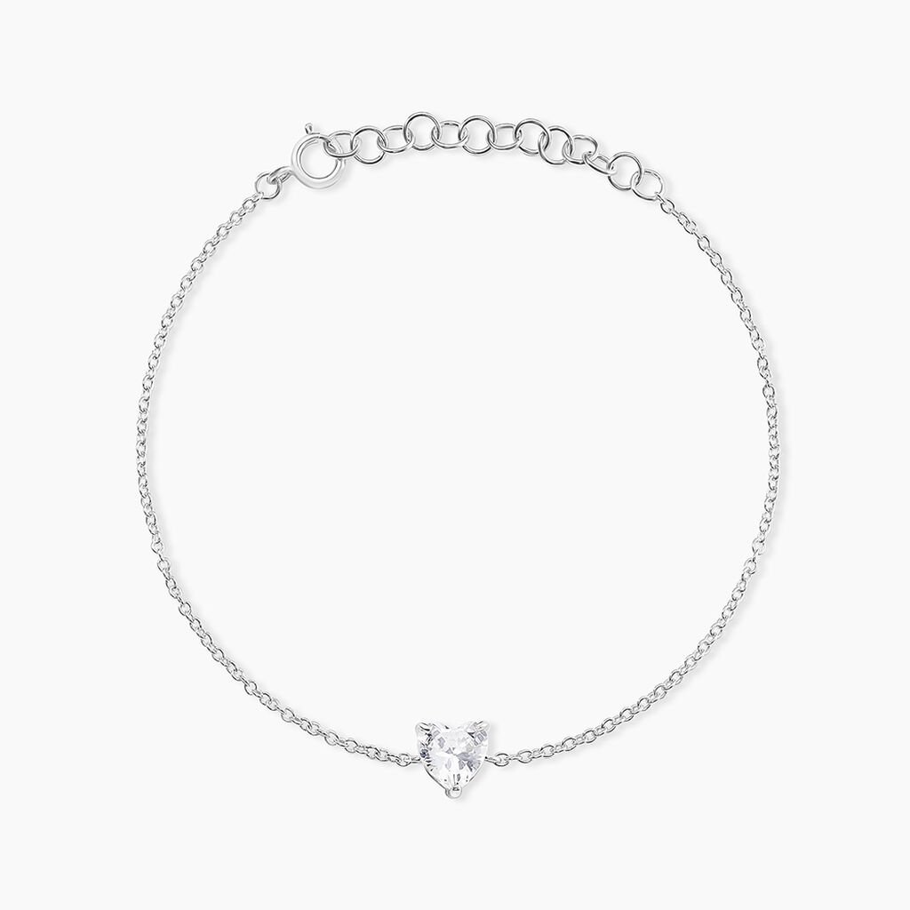 Bracelet Argent Schull Oxyde De Zirconium - Bracelets Femme | Histoire d&rsquo;Or