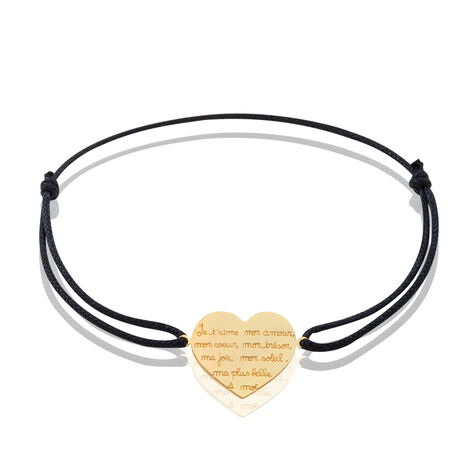 Bracelet Or Jaune - Bracelets Coeur Femme | Histoire d’Or