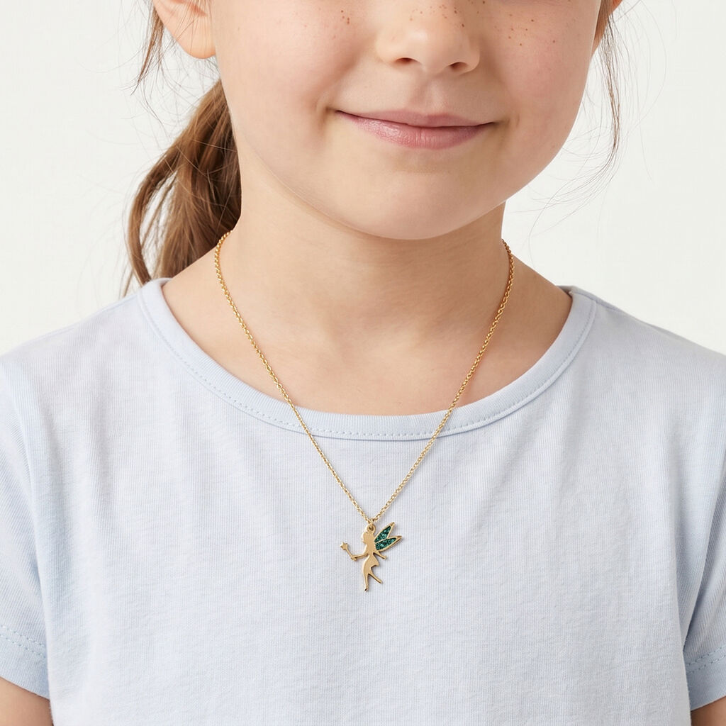 Collier Feelia Or Jaune - Colliers Enfant | Histoire d&rsquo;Or