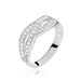 Bague Jonc Blondie Argent Oxyde De Zirconium - Bagues avec pierre Femme | Histoire d’Or
