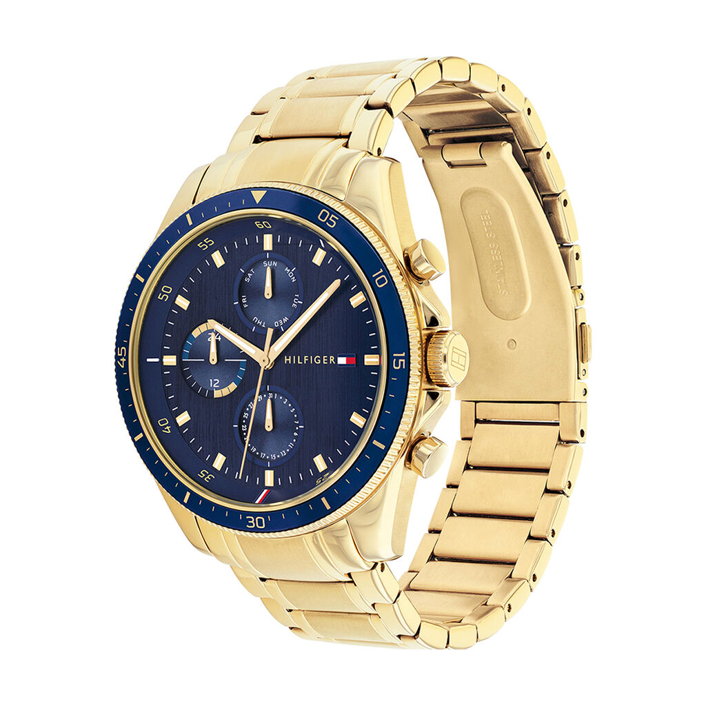 Montre Tommy Hilfiger Parker Bleu - Montres Homme | Histoire d&rsquo;Or