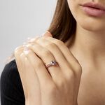 Bague Solitaire Arjuna Or Rose Oxyde De Zirconium - Bagues solitaires Femme | Histoire d&rsquo;Or