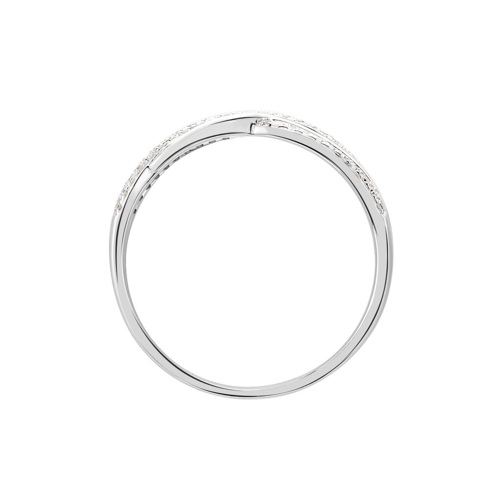 Bague Phaedra Or Blanc Diamant - Bagues avec pierre Femme | Histoire d’Or