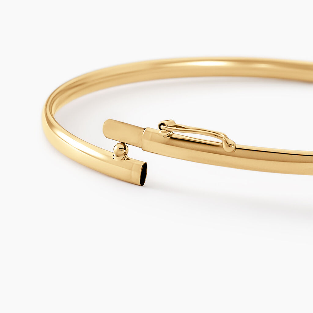 Bracelet Jonc Yuriy Fil Flexible Or Jaune - Bracelets joncs Femme | Histoire d’Or