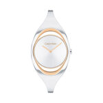 Montre Calvin Klein Elated Blanc - Montres Femme | Histoire d&rsquo;Or
